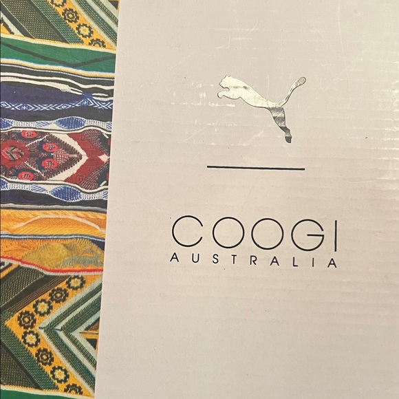 Puma Clyde x Coogi Sneakers Mens 7 womens 8.5 Black Knit Collab Streetwear - Picture 4 of 4